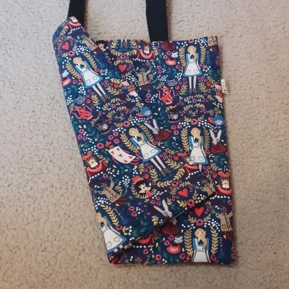 Toshika New York Handmade Alice In Wonderland Tote Bag